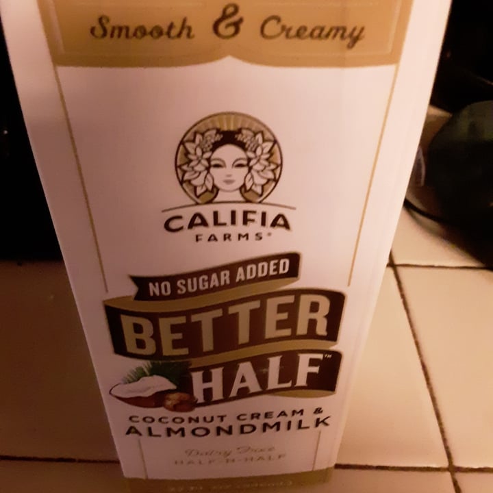 review photo of Califia Farms Coconut Cream And Almond Milk Unsweetened shared by @orthovegancat on 30 May 2022 - review