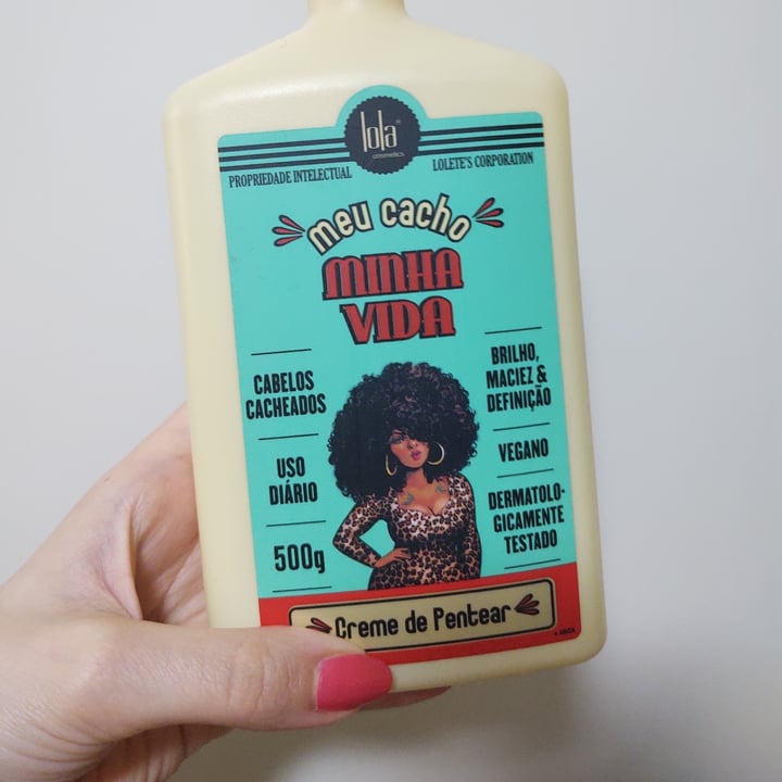photo of Lola Cosmetics Creme de pentear Meu Cacho Minha Vida shared by @maryzanny on  12 Sep 2021 - review
