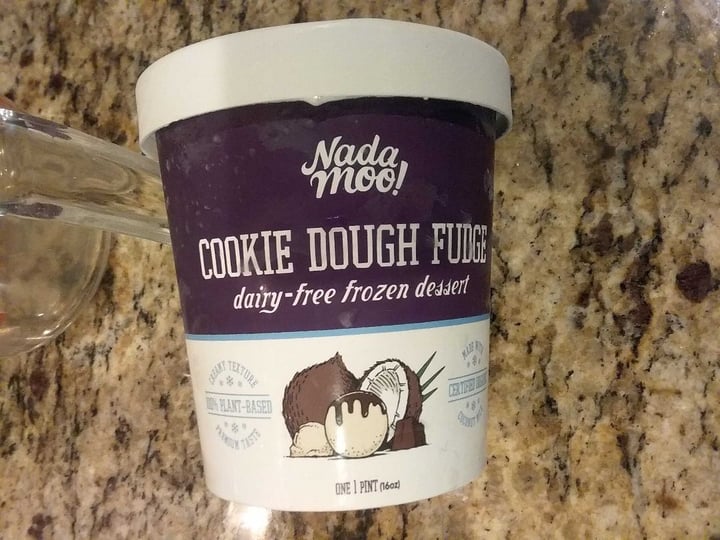 photo of NadaMoo! Cookie Dough Fudge shared by @ambularfortheanimals on  03 Oct 2018 - review