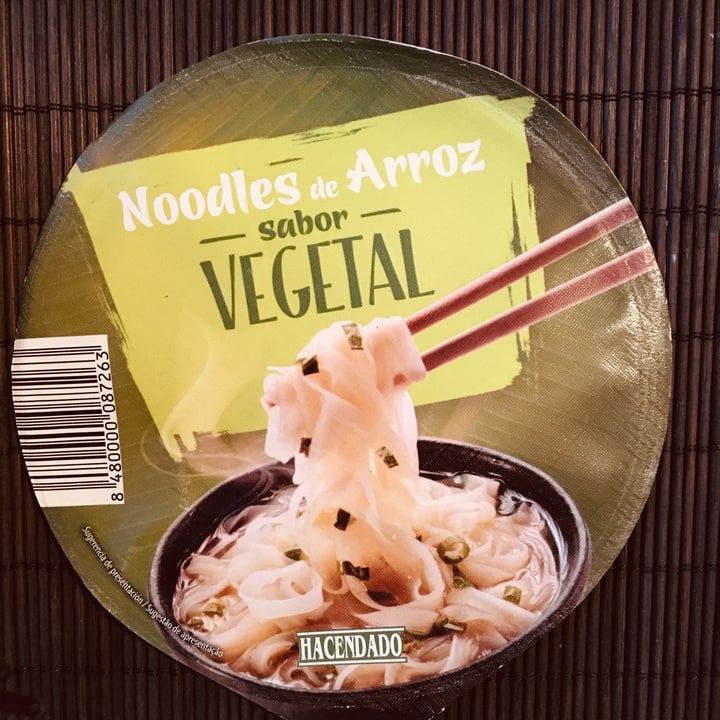 photo of Hacendado Noodles De Arroz - Sabor Vegetal shared by @aroleia on  12 May 2021 - review