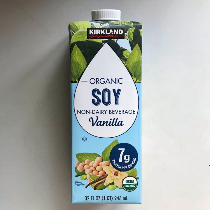 photo of Kirkland Signature Organic Soy Non-dairy Beverage Vanilla shared by @kyu on  06 Sep 2022 - review