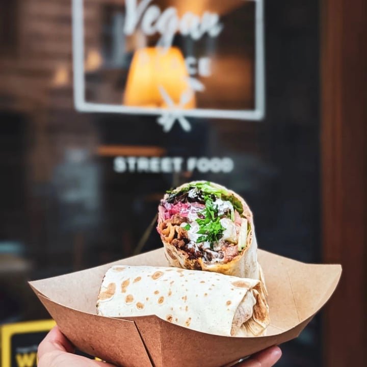 photo of Vegan Place Shawarma wrap shared by @o0to on  26 Oct 2022 - review