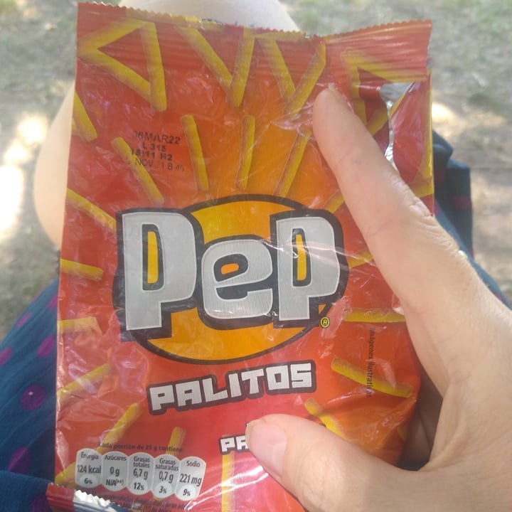 photo of Pepsico Palitos Sabor Panceta  Pep shared by @maracarolina on  29 Dec 2021 - review
