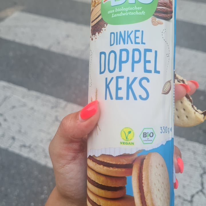 review photo of dmBio Biscotti di Farro Con Crema Al Cacao Amaro shared by @pandina on 25 Jul 2021 - review