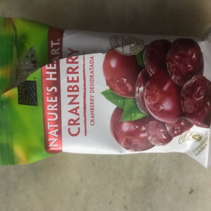 photo of Nature's Heart cranberry desidratada shared by @enila on  18 Sep 2022 - review
