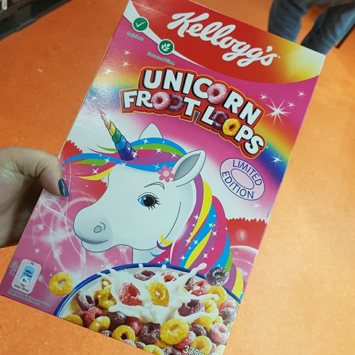 photo of Kellogg Unicorn Froot Loops shared by @serenasofia on  03 Jan 2022 - review