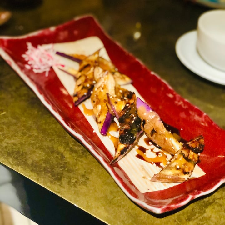 review photo of SUSHISAMBA London Aubergine Robata shared by @maxwagner on 25 Sep 2020 - review