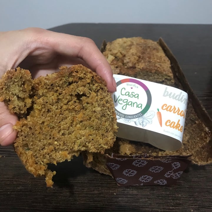 photo of Casa Vegana Budín Carrot Cake shared by @candelariex on  03 Dec 2020 - review