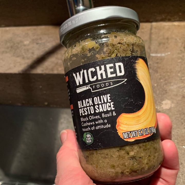 photo of Wicked Black Olive Pesto shared by @allhess on  27 Nov 2021 - review