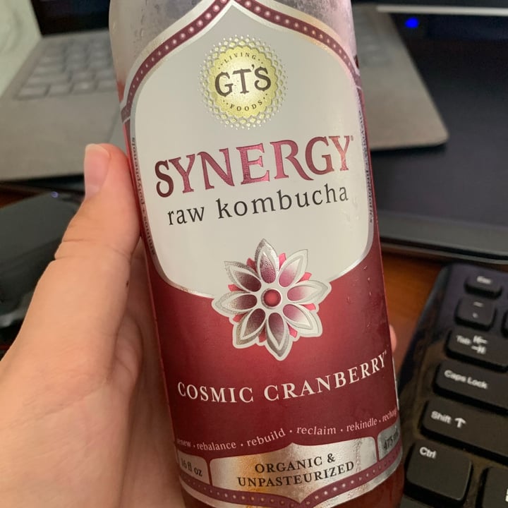 photo of GT’s Living Foods Cosmic Cranberry shared by @elliejeanmcd on  08 Jul 2020 - review