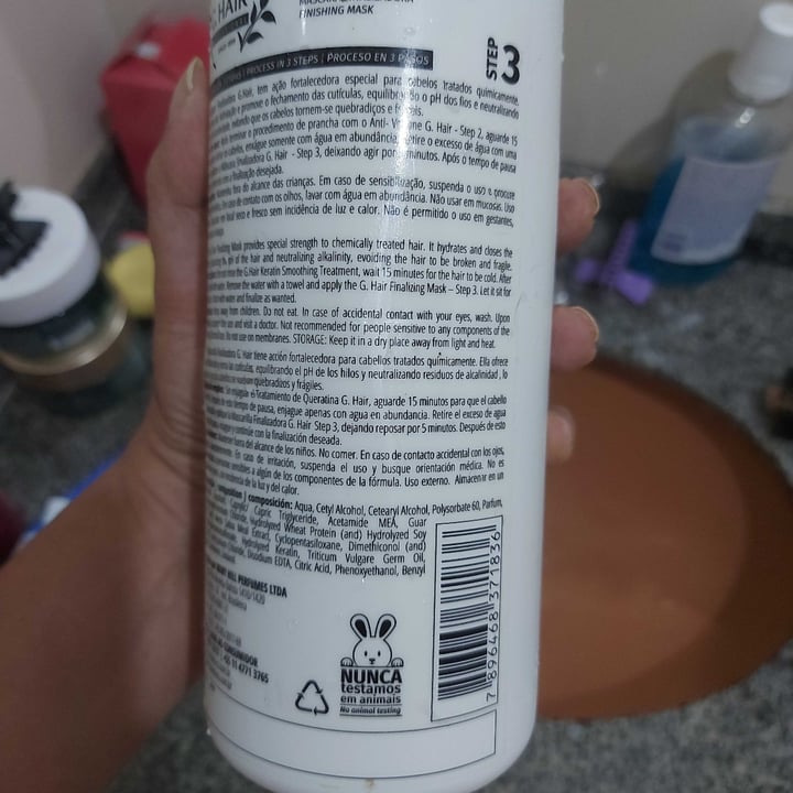 photo of G.hair mascara de enxágue shared by @prissy on  14 Oct 2022 - review