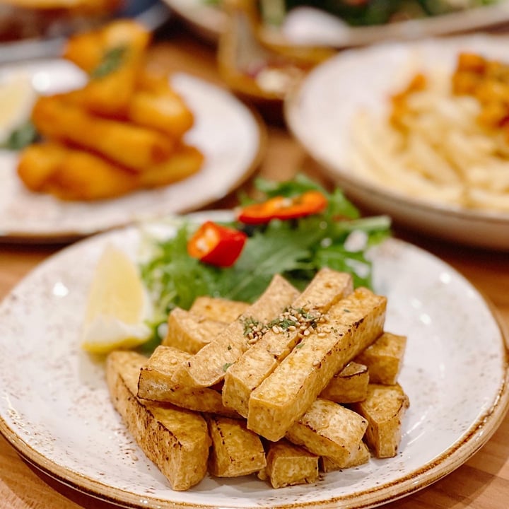 photo of Am I Addicted - Pottery Studio & V Cafe Twigim Tofu Sticks shared by @veggiexplorer on  16 Jan 2022 - review