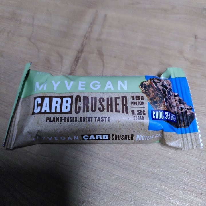 photo of MYVEGAN Carb Crusher - Chocolate Sea Salt shared by @mbb38 on  15 Dec 2022 - review