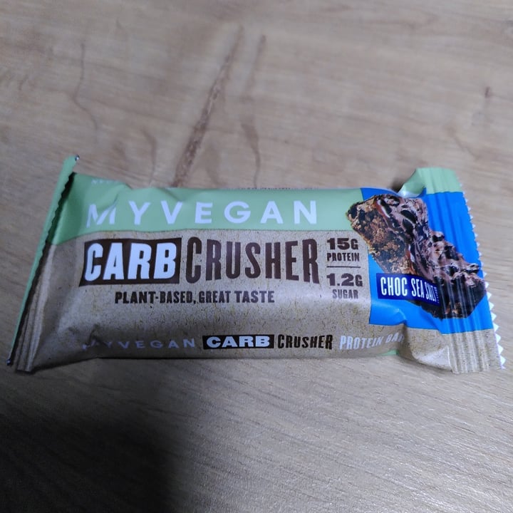 review photo of MYVEGAN Carb Crusher - Chocolate Sea Salt shared by @mbb38 on 15 Dec 2022 - review