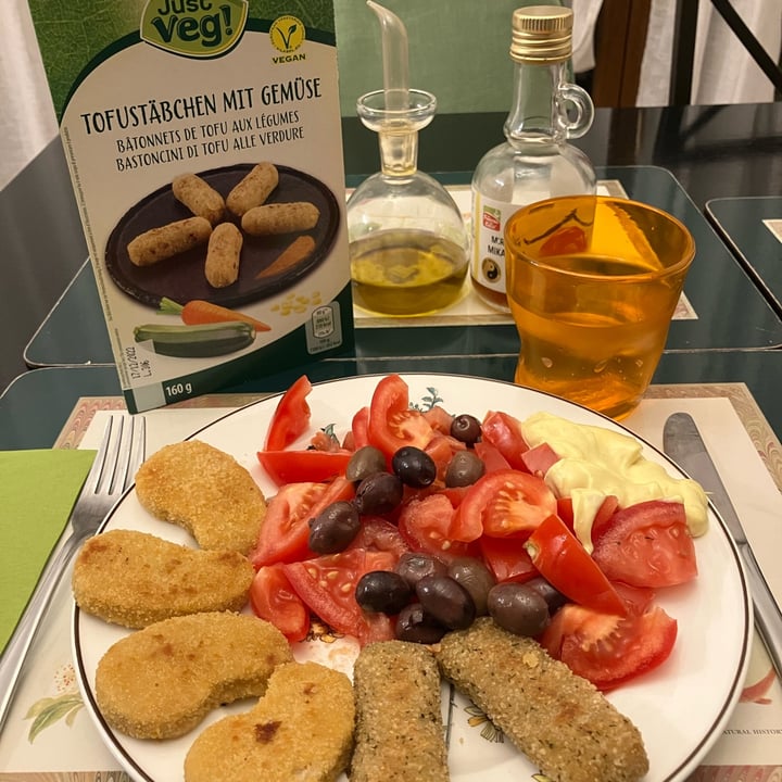 review photo of Just Veg! (ALDI Italy) Bastoncini tofu e verdure shared by @alessandraramelli on 03 Dec 2022 - review