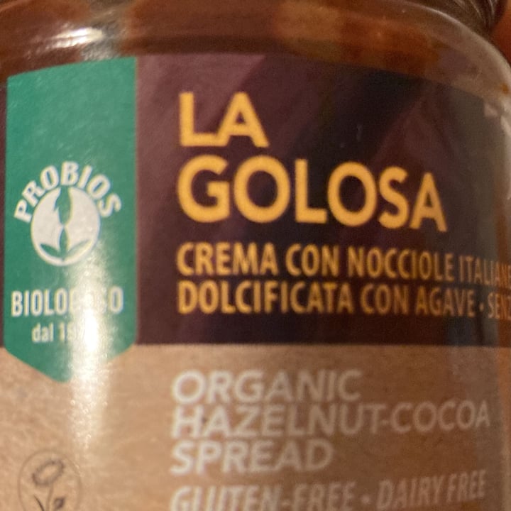 review photo of La Via Del Grano LA GOLOSA crema nocciole e cacao shared by @andamcdogs on 03 Dec 2021 - review
