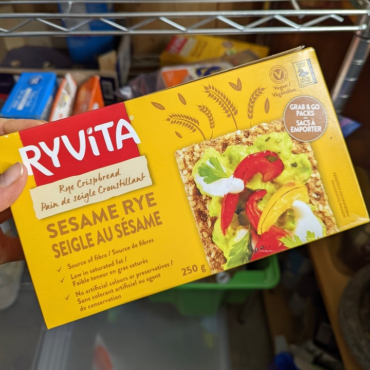review photo of Ryvita Sesame And Rye shared by @novascotiawfpb on 05 Jan 2022 - review