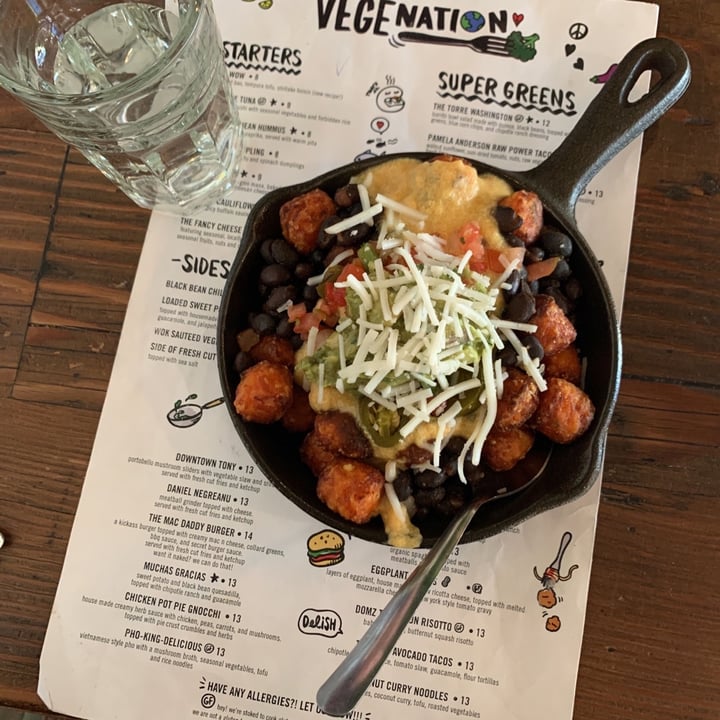 photo of VegeNation Loaded sweet potato tots shared by @yoitsdewfas on  04 Mar 2020 - review