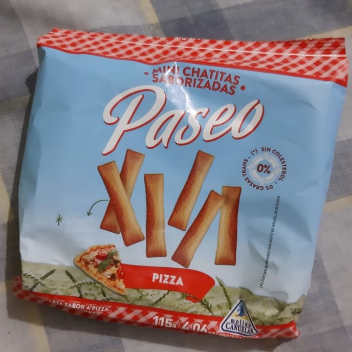 review photo of Paseo Mini Chatitas Saborizadas Sabor PIZZA shared by @jazminnnn on 16 Oct 2021 - review