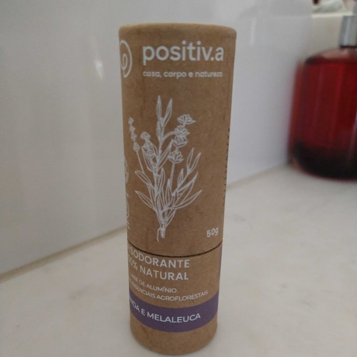photo of Positiv.a Desodorante Lavanta e Melaleuca shared by @infanti on  27 Jun 2022 - review