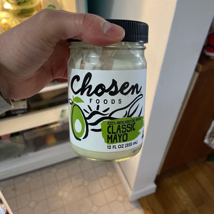 photo of Chosen Foods Classic Vegan Mayo shared by @aimeelou- on  23 Dec 2020 - review