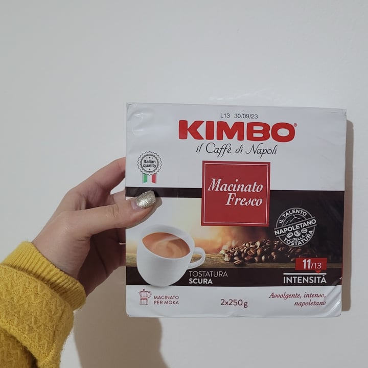 photo of Kimbo Caffè macinato fresco shared by @ross0 on  11 Jan 2022 - review