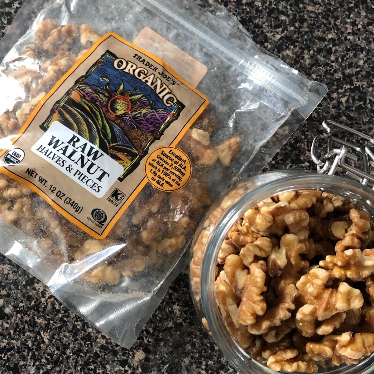 Trader Joe's Organic Raw Walnut Halves & Pieces Reviews abillion