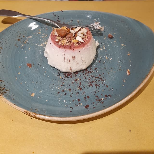 菜肴“cheesecake alle fragole”的照片