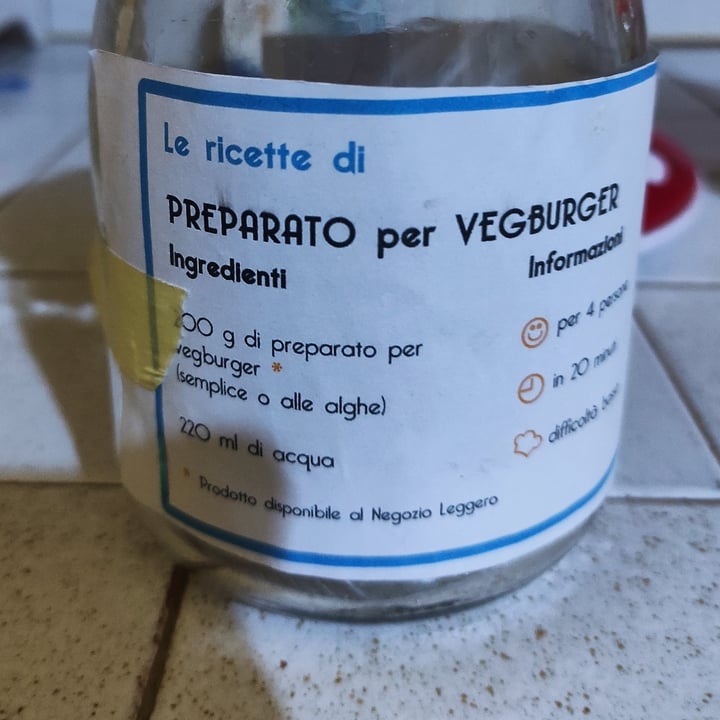 photo of Negozio Leggero Preparato Per VegBurger shared by @frafor on  12 Jan 2022 - review