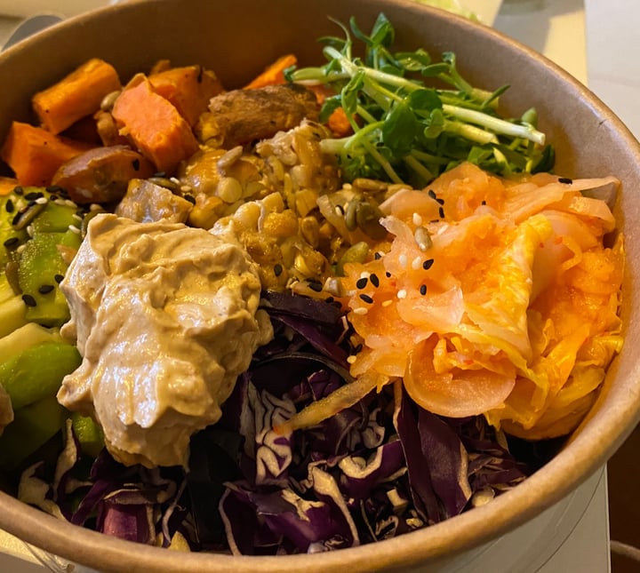 photo of The Living Cafe Tempeh Buddha Bowl shared by @biapol on  23 May 2020 - review