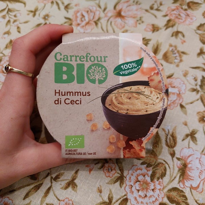photo of Carrefour Bio Hummus di ceci shared by @hojder on  14 Dec 2022 - review