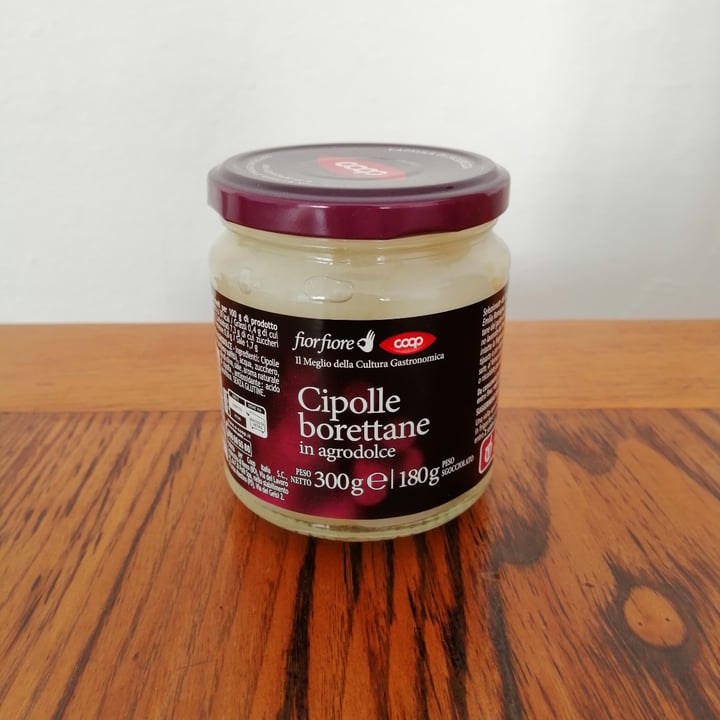 photo of Coop Cipolle borettane in agrodolce shared by @anthe on  17 May 2021 - review