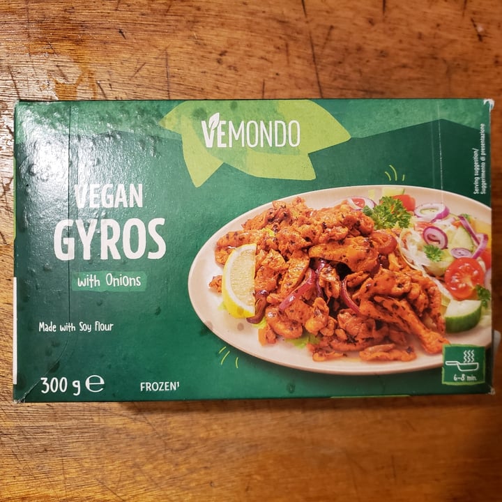 photo of Vemondo Vegan Gyros with Onions shared by @melhani on  31 Jan 2022 - review