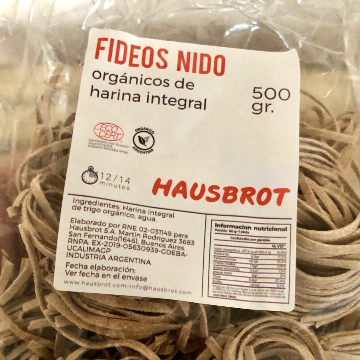Fideos Nido from Hausbrot - Vegan Product Reviews & Ratings | abillion Fideos Nido from Hausbrot - Vegan Product Reviews & Ratings | abillion