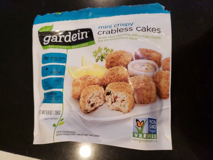 photo of Gardein Mini Crispy Crabless Cakes shared by @ambularfortheanimals on  13 Jan 2019 - review