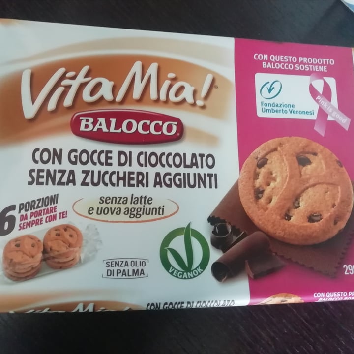 review photo of Balocco vita mia con gocce di cioccolato senza zuccheri aggiunti shared by @annamasu on 24 May 2022 - review