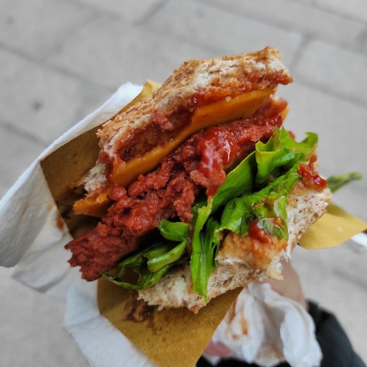 photo of Veg-Mi Trike Mr nobody burger shared by @thekindseed on  01 Apr 2022 - review