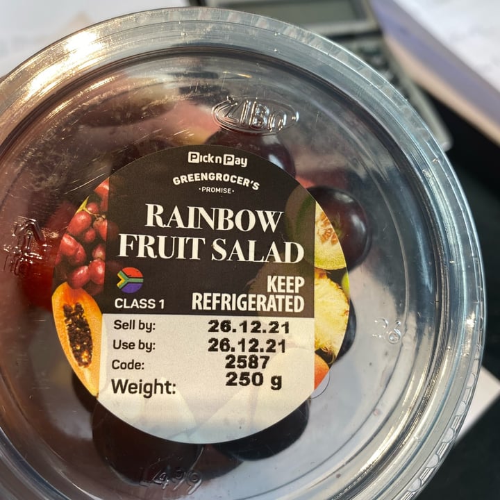 photo of Greengrocer’s Rainbow fruit salad shared by @bianca1701 on  23 Dec 2021 - review