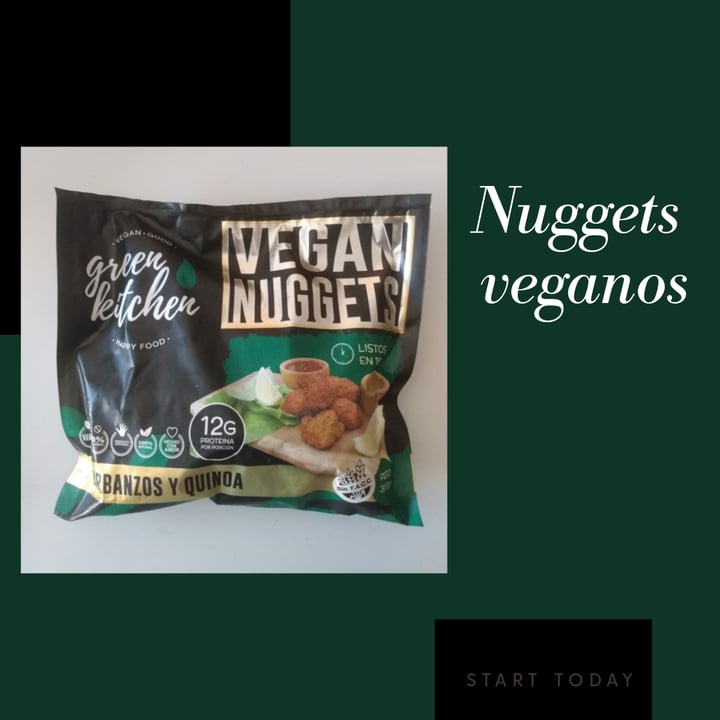 photo of Green kitchen Nuggets Veganos De Garbanzo shared by @arissz on  12 Jun 2021 - review