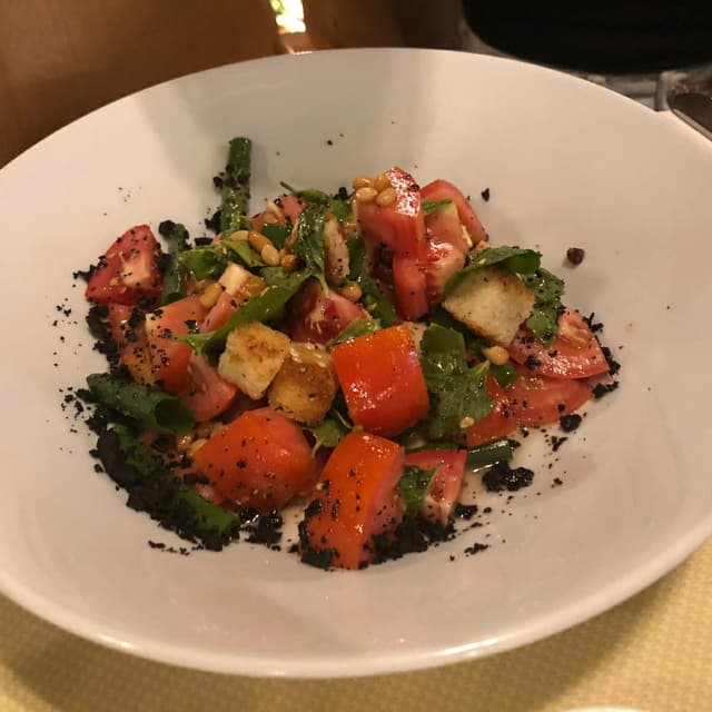 Photo of the dish “סלט עגבניות חריף”