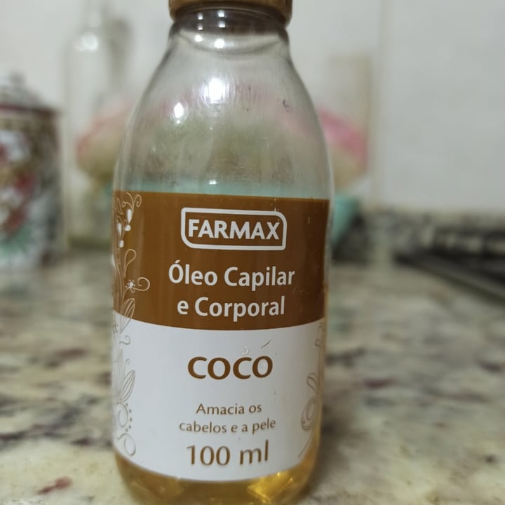 photo of Farmax Aceite de Coco corporal shared by @nachuquiroz on  09 Jun 2020 - review