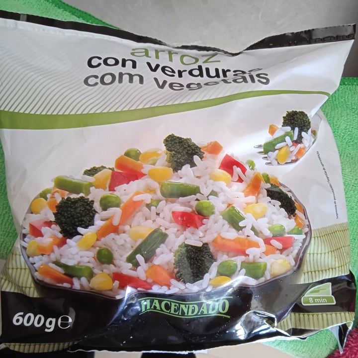 photo of Hacendado Arroz con verduras shared by @villacampa on  30 Nov 2022 - review