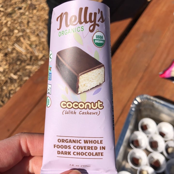 photo of Nelly's Organics Coconut With Cashews shared by @veg4lyfe on  13 Feb 2021 - review