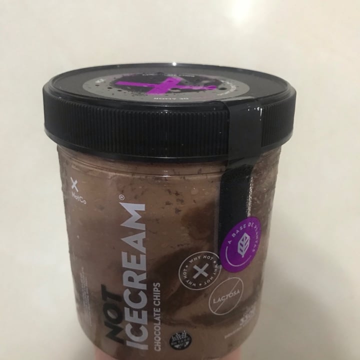 photo of NotCo Not Icecream Chocolate Chips Mini shared by @goveggy on  28 Apr 2021 - review
