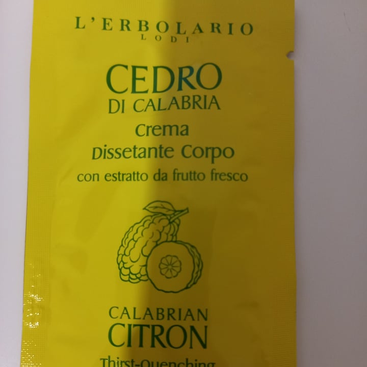 photo of Erbolario Crema Dissetante Corpo Cedro Di Calabria shared by @marti21 on  15 Jul 2022 - review