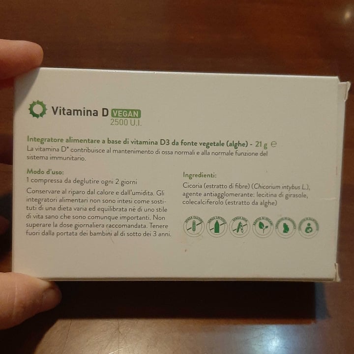 photo of Metagenics Vitamina D vegan 2500 U.I shared by @fabianaperla on  18 Jun 2022 - review