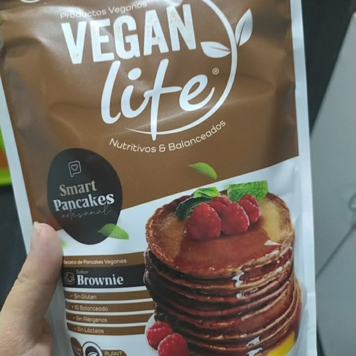 review photo of Vegan Life Harina para pancakes shared by @camiigr on 12 Aug 2021 - review