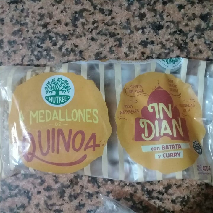 review photo of Nutree Medallones de Quinoa sabor Indian con Batata y Curry shared by @lau1987 on 15 Jan 2021 - review