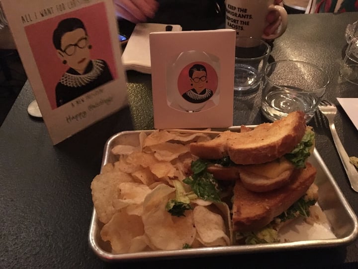 photo of Woodhouse Bakery + Coffee Shop Cheezer Caesar Grilled Cheese shared by @vfct on  20 Dec 2019 - review