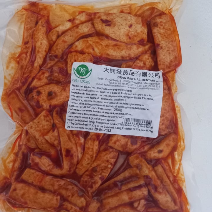 photo of Gran Kaifa Alimentari srl Tofu Scuro Straccetti shared by @frida85 on  13 Mar 2022 - review